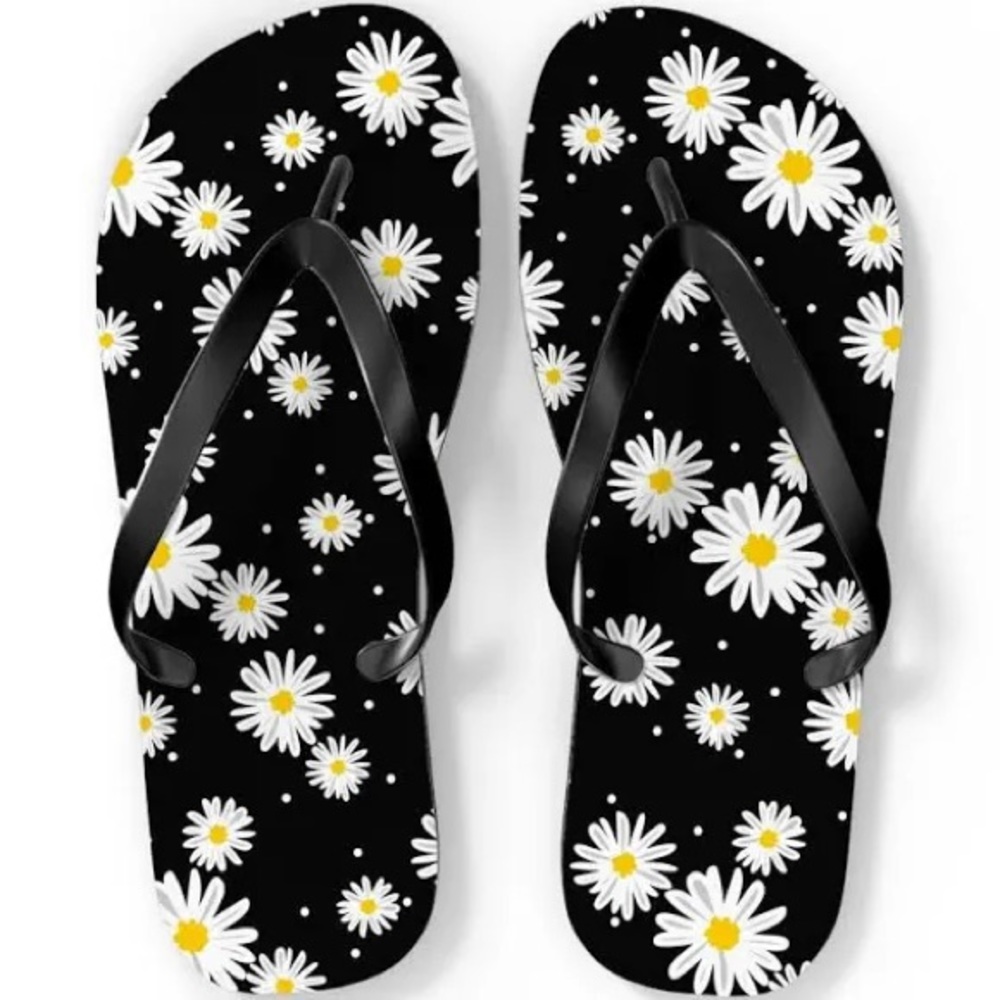 LMT: Guess GBG Los Angeles Daisy Flip Flops GGBAYL40-R